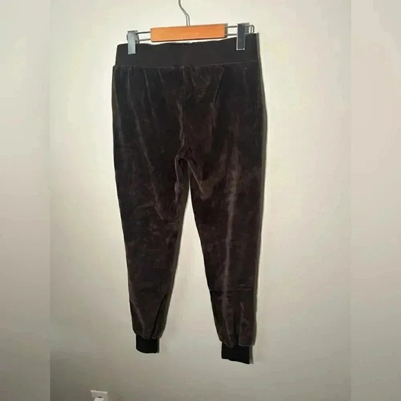 Philipp Plein brown velour rhinestone Y2K Sweatpants  XL - Picture 9 of 9